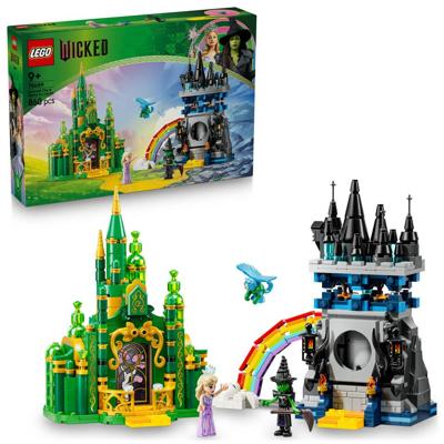 LEGO Wicked 75689 Emerald City en Kiamo Ko Castle - Bouwspeelgoed voor 9-jarigen