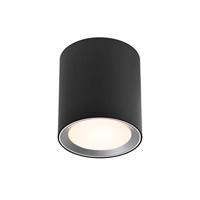 Kleine zwarte plafondlamp met ingebouwde LED lichtbron en Moodmaker Nordlux &apos;Landon 14&apos; - thumbnail