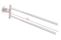 tesa luup Handdoekhouder Lijm Metaal - thumbnail