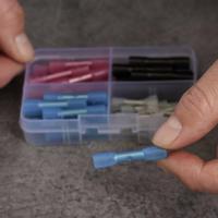 Quadrios 23C495 Stootverbinder 0.3 mm² 4 mm² Wit, Rood, Blauw, Zwart 50 stuk(s) - thumbnail