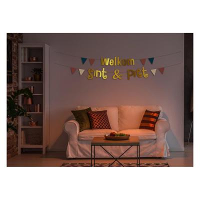 Folat BV Letterslinger welkom sint & piet Folat BV Letterslinger welkom sint & piet