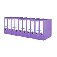 Ordner elba smart a4 80mm pp violet | 10 stuks - thumbnail