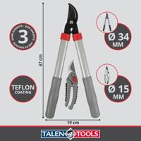 Snoeiset takkenschaar snoeischaar koolstofstalen messen Talen Tools - Talentools - thumbnail