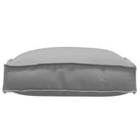 VidaXL Kussen 4 pcs grijs 40 x 40 x 8 cm oxford stof - thumbnail