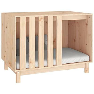 VidaXL Hondenhok 90x60x67 cm massief grenenhout