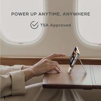 Satechi OntheGo magnetische Qi2 Powerbank met Stand (5.000mAh/20W) - Sand - thumbnail