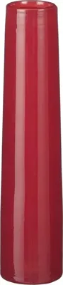 Mica Decorations vaas glas xandra single flower 7x30.5cm donker rood
