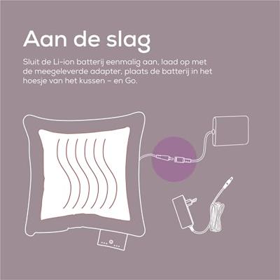 Beurer HK 77 Heaty lavender-lilac Elektrisch kussen Lavendel