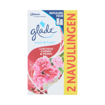 Glade BY Brise Touch & fresh navul cherry 10ml (2 st) Glade BY Brise Touch & fresh navul cherry 10ml (2 st)