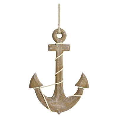 Ankerhanger van hout, bruin (B/H/D) 42x60x3 cm Ankerhanger van hout, bruin (B/H/D) 42x60x3 cm