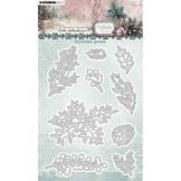 Studio Light • jenine's mindful art christmas blush cutting die christmas greens - thumbnail