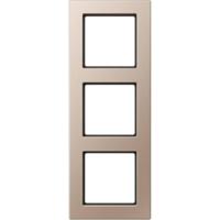 Jung AC583CH Frame 3-voudig Champagne 1 stuk(s) - thumbnail