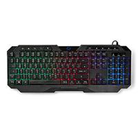 Bedraad Gaming Toetsenbord | USB Type-A | Membrane Toetsen | LED | QWERTZ | Duits | Lengte stroomkabel: 1.30 m | Multimedia - thumbnail