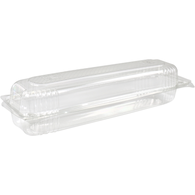 Baguetteverpakking | 325x87x63mm | gerecycled PET | transparant | 125 stuks