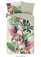 Good Morning Dekbedovertrek "bloemen" - Multi - (140x200/220 cm) - Katoen - thumbnail