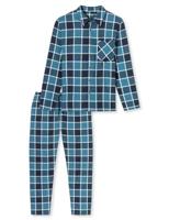 Schiesser Schiesser Pyjama Long jeans 182029 48/S - thumbnail