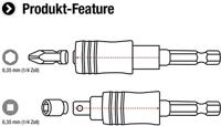 Connex Bithouder 2-In-1 Box - COXB973200 - thumbnail