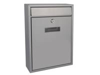 Brievenbus Ibiza Zilver Toolland - Toolland - thumbnail