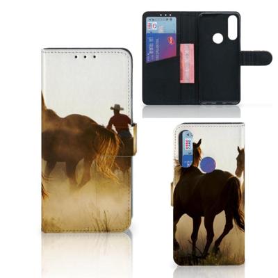 Alcatel 1S 2020 | Telefoonhoesje | Met pasjeshouder | Design Cowboy