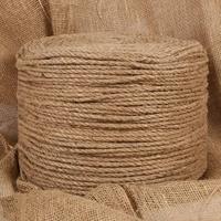 Touw 100 m lang 4 mm dik jute - thumbnail