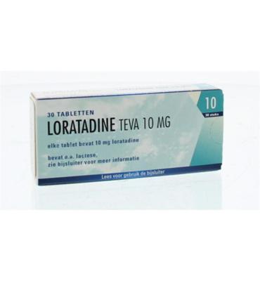 Teva Loratadine 10mg 30 Tabletten Teva Loratadine 10mg 30 Tabletten