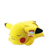 Pokémon Knuffel Slapende Pikachu Junior 45 Cm Pluche Geel - thumbnail
