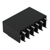 WAGO 2086-1106 Printklem 1.50 mm² Aantal polen 6 Zwart 1 stuk(s) - thumbnail