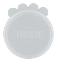 TRIXIE DEKSEL VOOR BLIK SILICONEN TRANSPARANT 7,6 CM 4X2 ST - thumbnail
