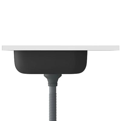 Gootsteen met afvoerset 600x500x155 mm roestvrij staal zilver Gootsteen met afvoerset 600x500x155 mm roestvrij staal zilver