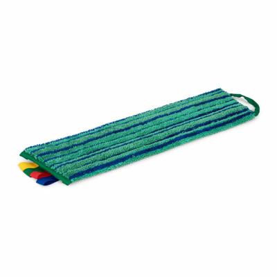 Vlakmop greenspeed velcro met schrobstroken 45cm Vlakmop greenspeed velcro met schrobstroken 45cm
