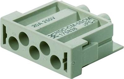 Weidmüller 1758380000 Pin-inzetstuk RockStar® HDC CM 1 Crimpen 10 stuk(s) Weidmüller 1758380000 Pin-inzetstuk RockStar® HDC CM 1 Crimpen 10 stuk(s)