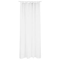 Douchegordijn 5five Simply Smart Wit Polyester 180 x 200 cm - thumbnail