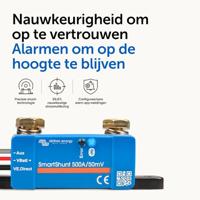 Victron Energy SmartShunt 500A/50mV IP65 SHU065150050 Accubewaking - thumbnail