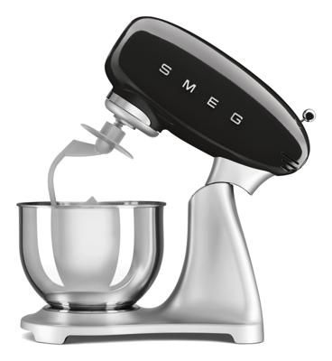 Smeg SMF02BLEU mixer - Staande mixer - Zwart/Zilver 800 W Smeg SMF02BLEU mixer - Staande mixer - Zwart/Zilver 800 W