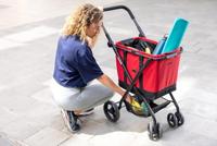 Winkelwagen Carlett CUBE S RUBY Rood - thumbnail