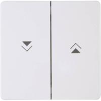 Kopp HK05 bedieningswip dubbel met pijlen wit glanzend - thumbnail