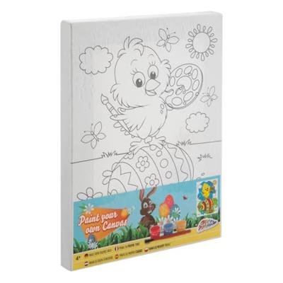 Creative Craft Group Maak je eigen canvas schilderij pasen