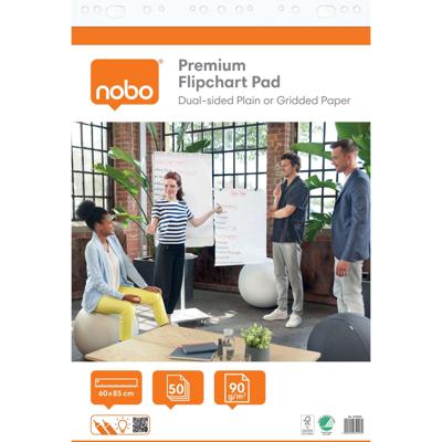 Flipover nobo premium 60x85cm dubbelzijdig | 2 stuks