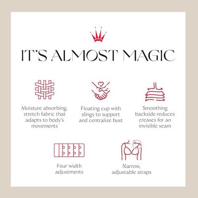 Shape Smart Bh - Corrigerende bh zonder beugel - Corrigerende bh band - Shapewear bra