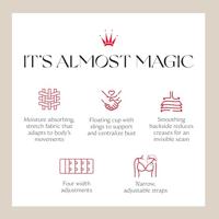 Shape Smart Bh - Corrigerende bh zonder beugel - Corrigerende bh band - Shapewear bra - M - Beige- Corrigerend ondergoed - M- Corrigerend ondergoed - thumbnail