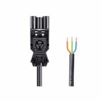 Wieland GST18 aansluitsnoer 2M zwart 3x2,5MM 92.238.2004.1 - thumbnail