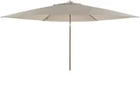 4 Seasons Outdoor parasol azzurro 300cm sand - thumbnail