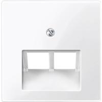 Merten 296119 UAE-, IAE-, ISDN-contactdoos Afdekking System M, 1-M, M-Smart, M-Plan, M-Creativ Polar-wit (glanzend) 1 stuk(s) - thumbnail