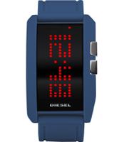 Horlogeband Diesel DZ7166 Silicoon Blauw 24mm - thumbnail
