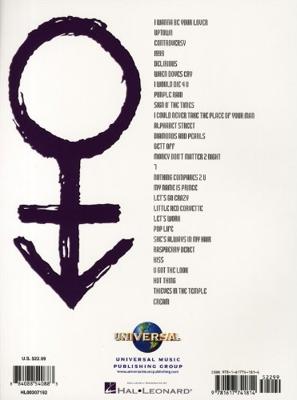 Hal Leonard - Prince: Ultimate (PVG) songbook