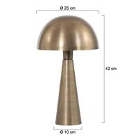 Mexlite Tafellamp Pimpernel H 42 cm brons - thumbnail