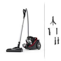 Rowenta RO7933 Silent Force Cyclonic Effitech Multi Stofzuiger zonder zak Rood - thumbnail