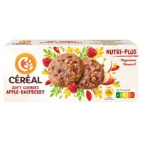 Cereal Zachte koekjes appel-framboos nutri-plus 138 Gram - thumbnail