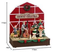 Lemax a country christmas verlicht kerstdorp tafereel Harvest Crossing 2023 - thumbnail