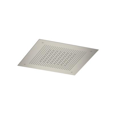 Hotbath Inbouw hoofddouche Ace Velvet & Rainshower 38x38 cm Geborsteld Nikkel